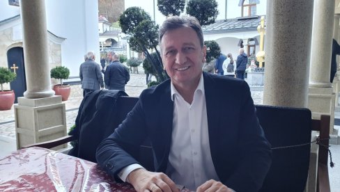 VEČNI, BRATSKI MOSTOVI: Vasilije Perić, načelnik opštine Ugljevik, od Danu državnosti Srbije