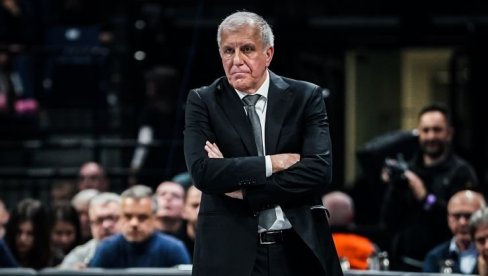 E, TO BI BILO BAŠ LEPO Ovako je Željko Obradović reagovao posle neverovatne utakmice Partizan - Cedevita Olimpija