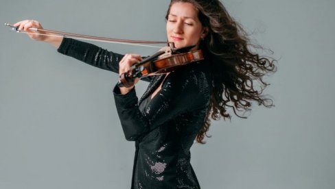 NASTUP JOVANE STOŠIĆ KROMPIĆ: Virtuozna violinistkinja na sceni Kolarca