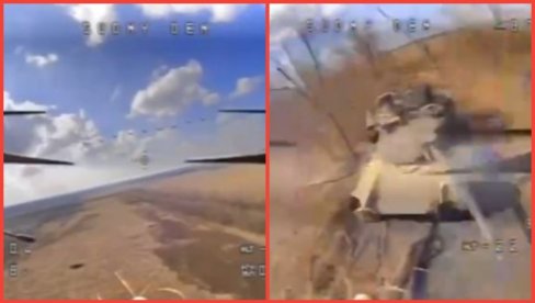 POGLEDAJTE - RUSI OBJAVILI SNIMAK: Vojska uništava američki „abrams“ (VIDEO)