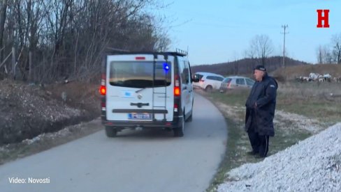 PROJURILA VOZILA POD ROTACIJOM: Ka kući gde je poslednji put viđena mala Danka Ilić stižu kola hitne vatrogasne službe (VIDEO)