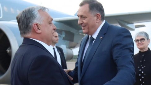 ORBAN STIGAO U BANJALUKU: Dočekali ga Dodik i Višković, evo o čemu su razgovarali (FOTO/VIDEO)