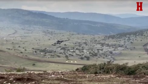 HELIKOPTERI POKAZALI SILU: Vojska Srbije ispunila sva očekivanja na Pešteru (VIDEO)