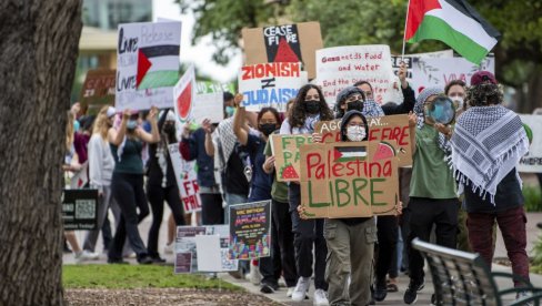 HAOS U AMERICI: Policija hapsila studente u Teksasu i Kaliforniji koji su protestvovali protiv rata u Gazi