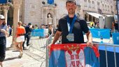 SAŠA PETROVIĆ BAŠ NEUMORAN:  Paraćinac istrčao polumaraton u Dubrovniku (FOTO)
