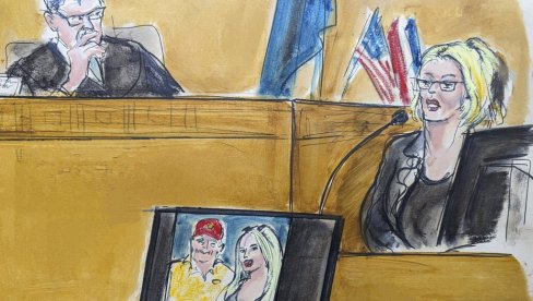 ТАДА САМ УГЛЕДАЛА ТРАМПА У БОКСЕРИЦАМА: Порно глумица Сторми Данијелс сведочила против Трампа у случају преваре