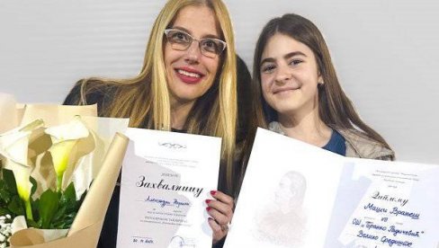 МЕДАЉА ЗА МАШУ ВРАЊЕШ: Ученица из вршачког села освојила Књижевну олимпијаду Србије